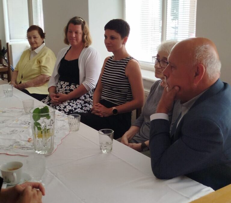 Besuch aus der Botschaft