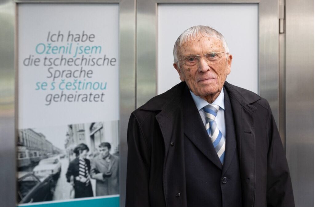 Reiner Kunze in Brünn